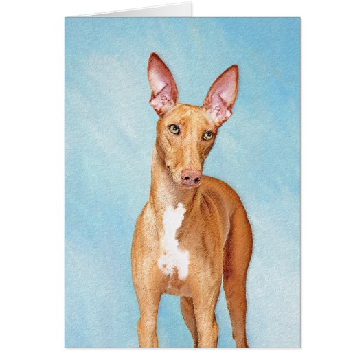 Peinture Pharaon Hound - Cute Original Chien Art (Devant)