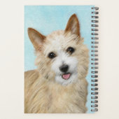 Peinture Podengo Pequeno portugaise - Art original (Dos)