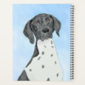 Peinture pointeur germanique - Art original (Dos)