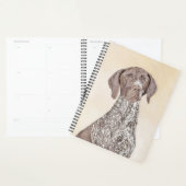 Peinture pointeur germanique - Art original (Devant avec enveloppe)