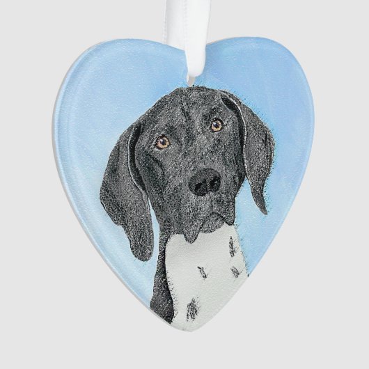 Peinture pointeur germanique - Art original (devant)