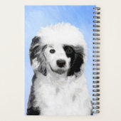 Peinture Portugaise de Chien d'Eau - Art original  (Dos)