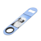 Peinture Portugaise de Chien d'Eau - Art original  (Devant angulaire)