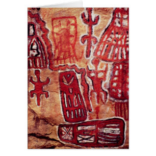 Peinture préhistorique de roche