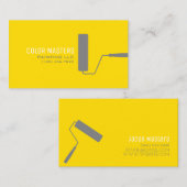 Peinture professionnelle, Carte de visite peintre (Devant / Derrière)