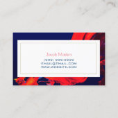 Peinture professionnelle, Peintre Carte de visite (Dos)