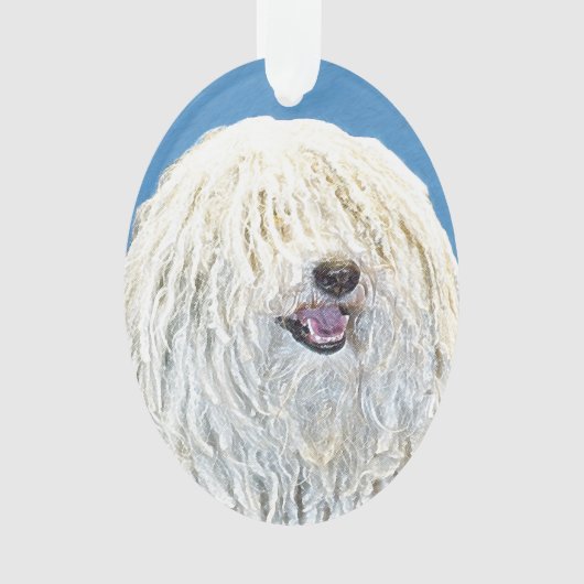 Peinture Puli - Cute Original Chien Art (devant)