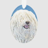 Peinture Puli - Cute Original Chien Art (dos)