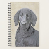 Peinture Retriever à revêtement plat - Art Chien o (Devant)