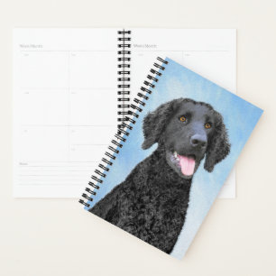 Peinture Retriever recouverte de boue - Art Chien