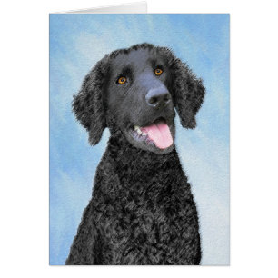 Peinture Retriever recouverte de boue - Art Chien 