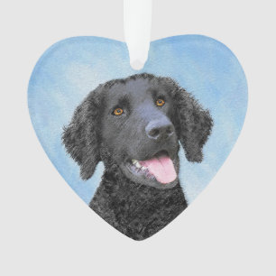 Peinture Retriever recouverte de boue - Art Chien