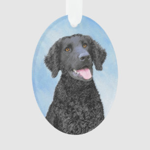 Peinture Retriever recouverte de boue - Art Chien