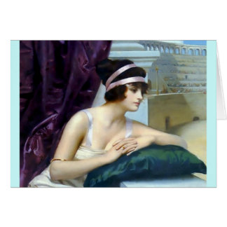 Peinture romaine de Colosseum de femme