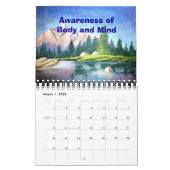 Peinture Rose Mountain 2016 Calendrier Petite 2 Pa (Mar 2026)