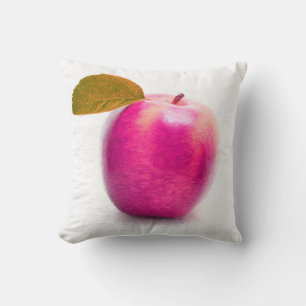 Peinture rose pomme - Coussin