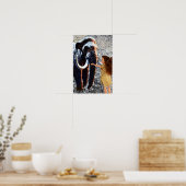 Peinture Rupestre. affiche (Cuisine)