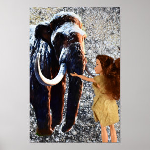 Peinture Rupestre. affiche
