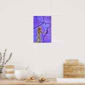 Peinture Rupestre. affiche (Cuisine)