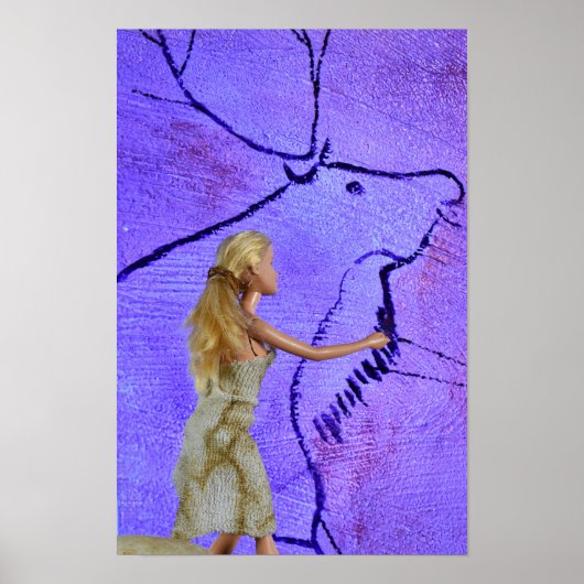 Peinture Rupestre. affiche (Devant)