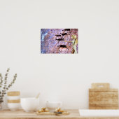 Peinture Rupestre. affiche (Cuisine)