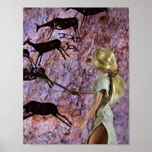 Peinture Rupestre. affiche (Devant)