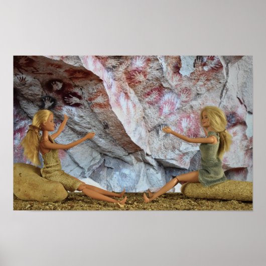 Peinture Rupestre. affiche (Devant)