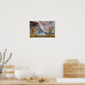 Peinture Rupestre. affiche (Cuisine)