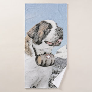 Peinture Saint Bernard - Cute Original Chien Art