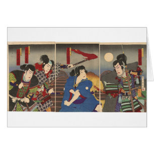 Peinture samouraï, Circa 1896