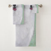 Peinture Samoyed - Cute Original Chien Art (En situation)