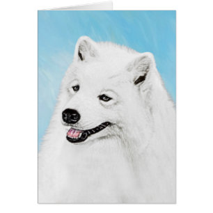 Peinture Samoyed - Cute Original Chien Art
