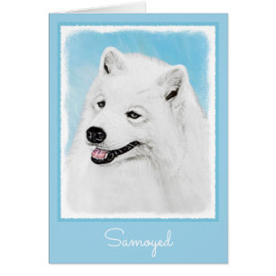 Peinture Samoyed - Cute Original Chien Art