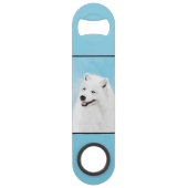 Peinture Samoyed - Cute Original Chien Art (Devant)