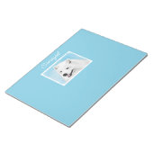 Peinture Samoyed - Magnifique Bloc-notes d'art ori (Incliné)