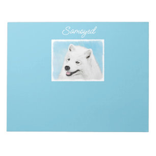Peinture Samoyed - Magnifique Bloc-notes d'art ori