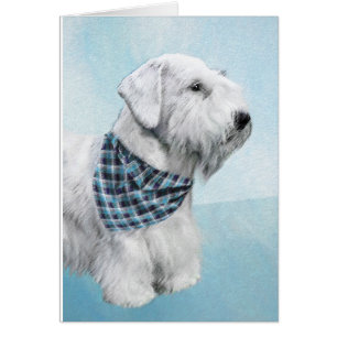 Peinture Sealyham Terrier - Cute Original Chien Ar