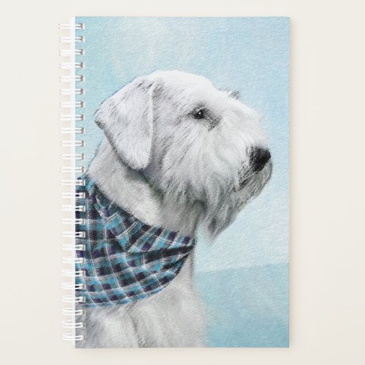 Peinture Sealyham Terrier - Cute Original Chien Ar (Devant)