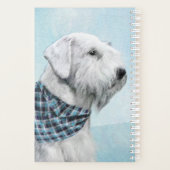 Peinture Sealyham Terrier - Cute Original Chien Ar (Dos)