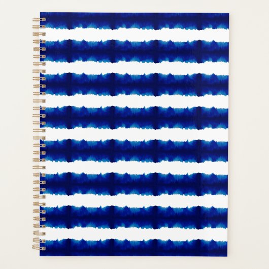 Peinture Shibori en Bleu (Devant)
