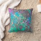 Peinture splash art jeter coussin oreiller (Couverture)