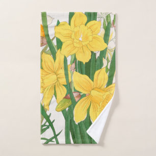 Peinture sur bloc de bois de narcisse, Tanigami Kô