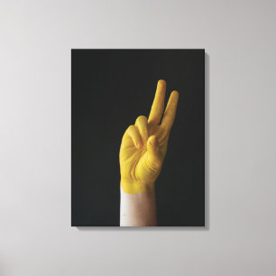 Peinture sur doigts Toile à enveloppement Premium