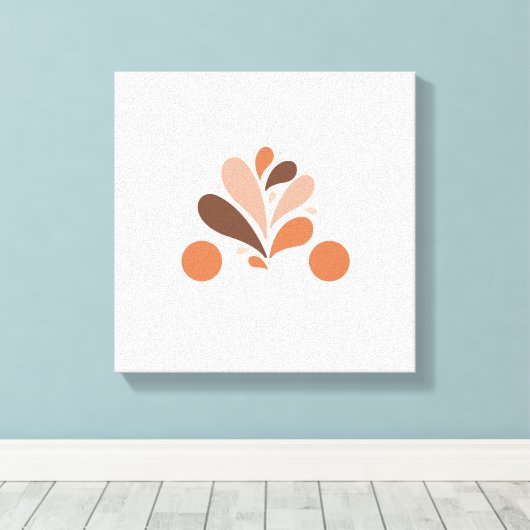 Peinture sur fleur sur toile (Insitu (Plancher de Bois))