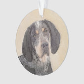 Peinture sur pilon bleu - Cute Original Dog Ar (devant)