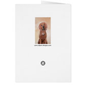 Peinture sur pilon rouge - jolie art original chie (Dos)