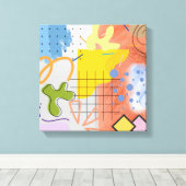 Peinture sur toile - Nom : Printemps  (Insitu (Plancher de Bois))