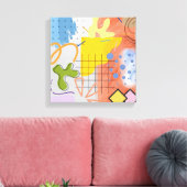 Peinture sur toile - Nom : Printemps  (Insitu(Salon))