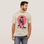 PEINTURE T-shirt GEISHA (Devant entier)