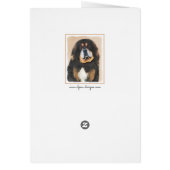 Peinture Tibétaine Mastiff - Joli art original chi (Dos)